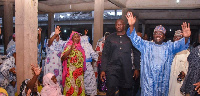 Vice President Dr Mahamudu Bawumia during one of his Ramadan tour