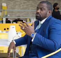 Actor and politician, John Dumelo