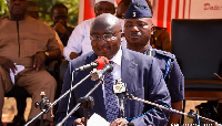 Dr Bawumia addressing the Speech and Prize Giving Day at TAMASCO