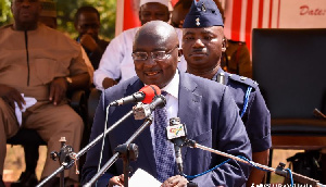 Dr Bawumia addressing the Speech and Prize Giving Day at TAMASCO