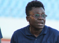 Coach of Black Queens Mercy Tagoe-Quarcoo