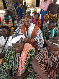 Chief Naatia Salifu said he takes joy in giving to the needy in society.