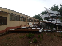 A male dormitory of Damongo Senior House School