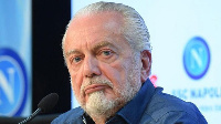 Aurelio Di Laurentiis, the owner of Napoli