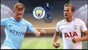 Manchester City take on Spurs