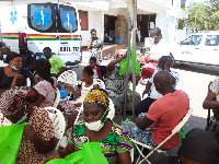 The event saw over 200 PWDs screened for HIV, Hepatitis B, Breast Cancer among others