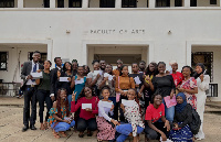 Group photo of some award-winning students