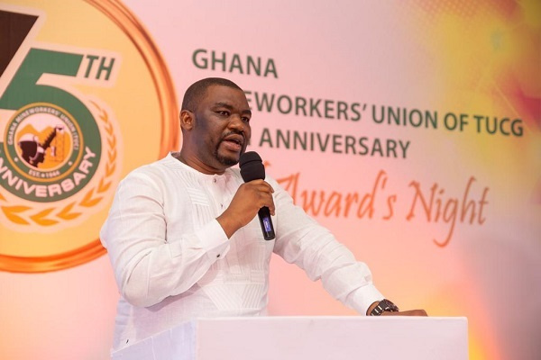 Abdul-Moomin Gbana, General Secretary of the Ghana Mines Workers Union