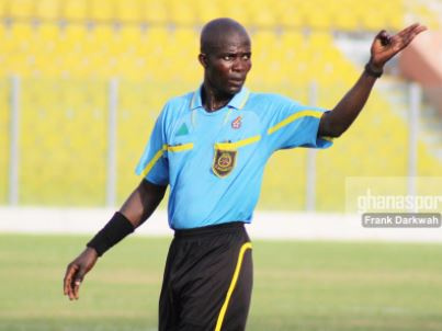 Referee Prince Amoah