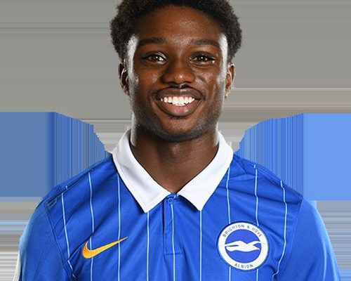 Brighton and Hove Albion defender Tariq Lamptey