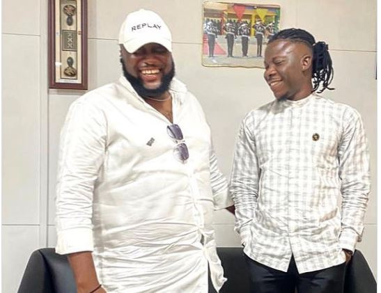 Dancehall musician Stonebwoy and Sarkodie's manager AngelTown