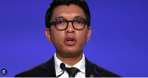 President Andry Rajoelina is seeking re-election in a heavily disputed poll