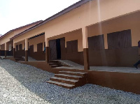 The newly-built school in the community