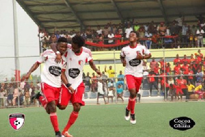 WAFA players celebrating