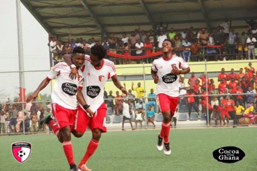 WAFA players celebrating