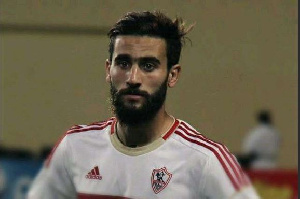 Egyptian striker Bassem Morsy