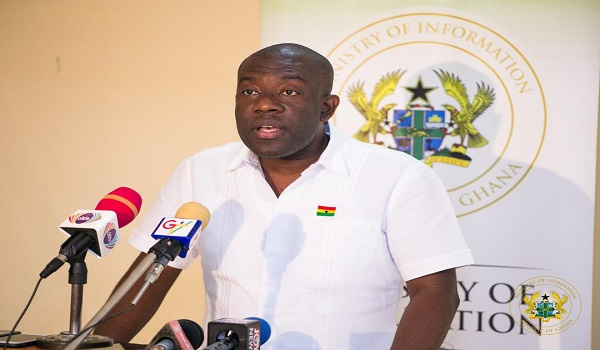 Information Minister, Kojo Oppong Nkrumah