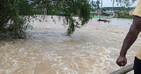 Properties submerged in the floods