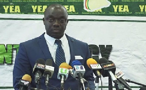 Justin Koduah Frimpong,  Chief Executive Officer of the Youth Employment Agency