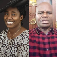 Late gospel singer, Osinachi and husband