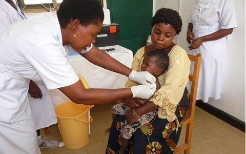 File photo: Some parents who had visited the facilities had to go home disappointed as the vaccines