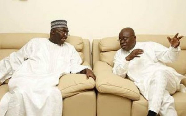 Dr. Bawumia and Nana Addo