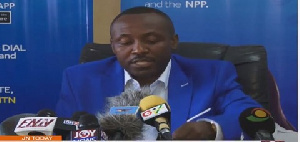 Acting General Secretary of the NPP, John Boadu