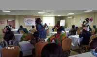 The women were trained to build their capacities to improve their economic status and livelihoods