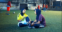 Somalia's first all female football team