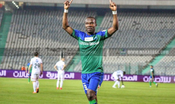 FC Pyramids striker, John Antwi