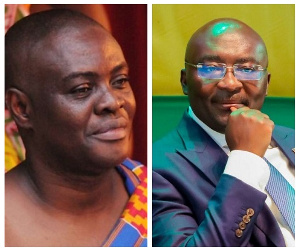 Dormaahene Oseadeyo Agyeman Badu II and VP Mahamudu Bawumia