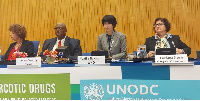 Henry Quartey at the 67th Session of the United Nations Commission on Narcotic Drugs in Vienna