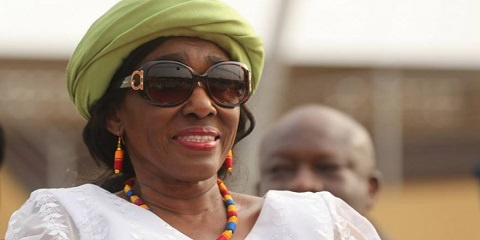 Former first lady of Ghana, Nana KonadU Agyeman Rawlings