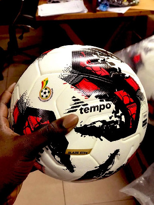 Official ball for the 2021/2022 Ghana football season