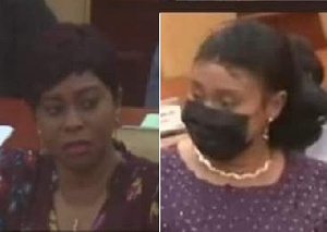 Sarah Adwoa Safo On The Left (undisputed) And Her Disputed Version