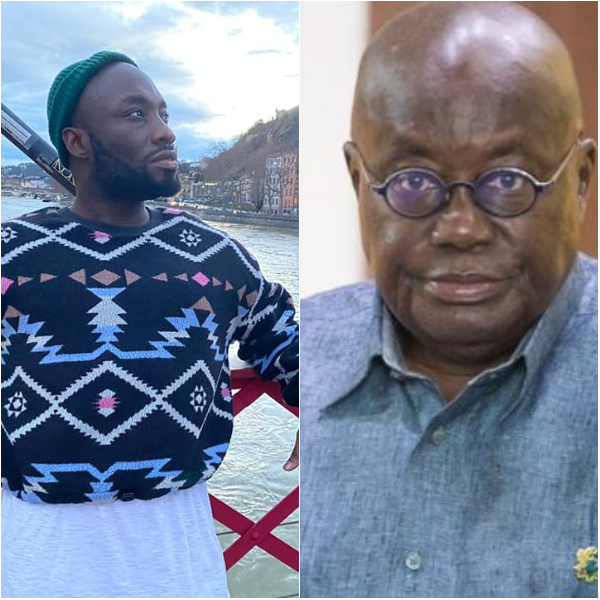 Ignatius Annor [L] recently came out to declare his gay status