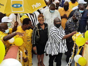 Vice President commissioning the building