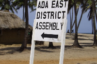 Signage of the Ada East District Assembly