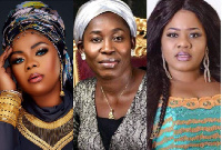 Empress Gifty, late Nigerian singer Osinachi Nwachukwu and Obaapa Christy