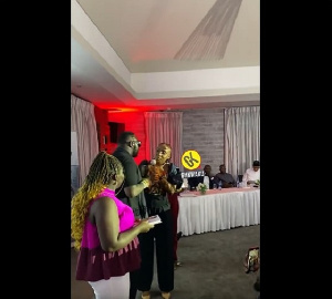 Medikal At Yvonne Nelson's Book Launch 