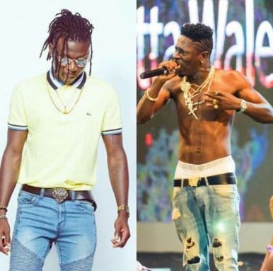 Stonebwoy(Left), (Right) Shatta Wale