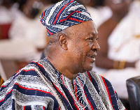 Former president John Dramani Mahama