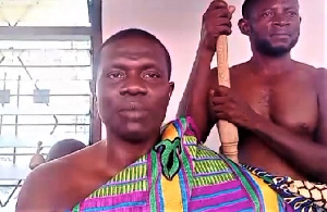 Osagyefo Ampem Anye Amoampong Tabrako III, the Paramount Chief of Wenchi