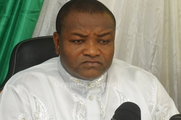 Hassan Ayariga, flagbearer of A