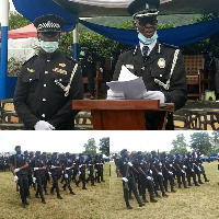 DCOP Oduro-Kwarteng  was speaking at a passing out parade 179 Police recruits in Ho