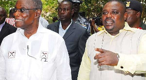 Koku Anyidoho with the late Atta Mills