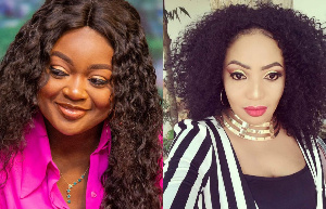 The topic surrounding Jackie Appiah's plush mansion has caught the attention of Diamond Appiah