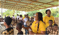 GTA ladies club dance with children at  the orphanage home