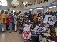 Voting is currently happening at the Wa Technical Institute