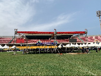 Event set up at the Accra Sports Stadium | File photo